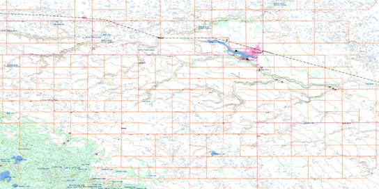 Killarney Topo Map 062G04 at 1:50,000 scale - National Topographic System of Canada (NTS) - Toporama map