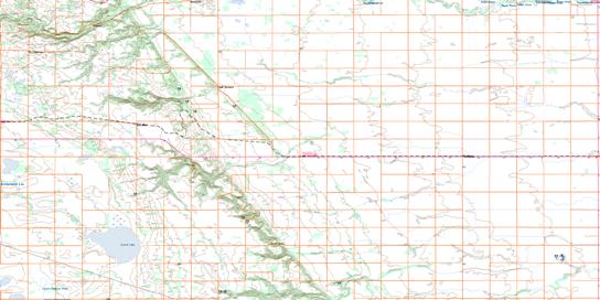 Miami Topo Map 062G08 at 1:50,000 scale - National Topographic System of Canada (NTS) - Toporama map