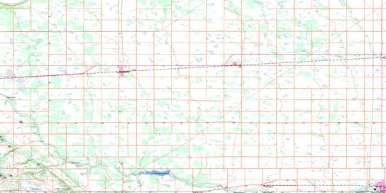 St Claude Topo Map 062G09 at 1:50,000 scale - National Topographic System of Canada (NTS) - Toporama map