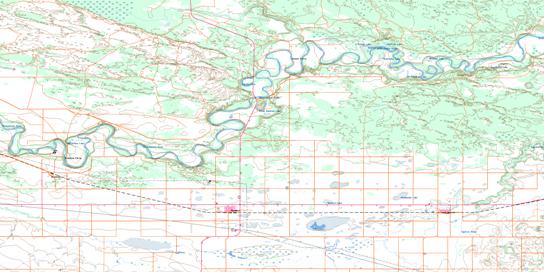 Glenboro Topo Map 062G11 at 1:50,000 scale - National Topographic System of Canada (NTS) - Toporama map