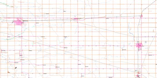 Altona Topographic map 062H04 at 1:50,000 Scale