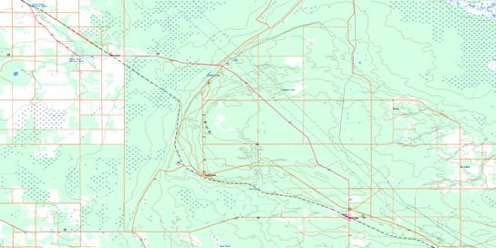 Marchand Topo Map 062H08 at 1:50,000 scale - National Topographic System of Canada (NTS) - Toporama map