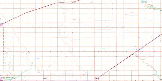 Brunkild Topo Map 062H12 at 1:50,000 scale - National Topographic System of Canada (NTS) - Toporama map