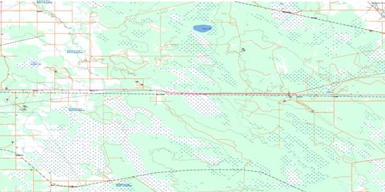 Vivian Topo Map 062H16 at 1:50,000 scale - National Topographic System of Canada (NTS) - Toporama map