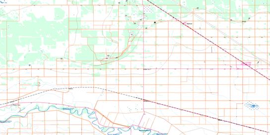 Warren Topo Map 062I04 at 1:50,000 scale - National Topographic System of Canada (NTS) - Toporama map