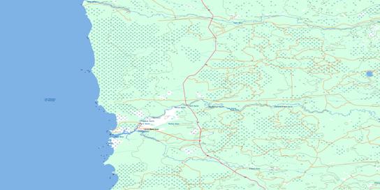 Black River Topographic map 062I16 at 1:50,000 Scale