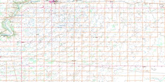 Moore Park Topo Map 062J04 at 1:50,000 scale - National Topographic System of Canada (NTS) - Toporama map