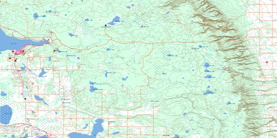 Wasagaming Topo Map 062J12 at 1:50,000 scale - National Topographic System of Canada (NTS) - Toporama map