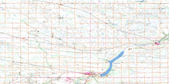 Rivers Topo Map 062K01 at 1:50,000 scale - National Topographic System of Canada (NTS) - Toporama map
