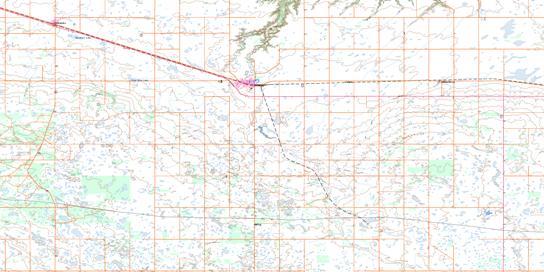 Wolseley Topo Map 062L06 at 1:50,000 scale - National Topographic System of Canada (NTS) - Toporama map