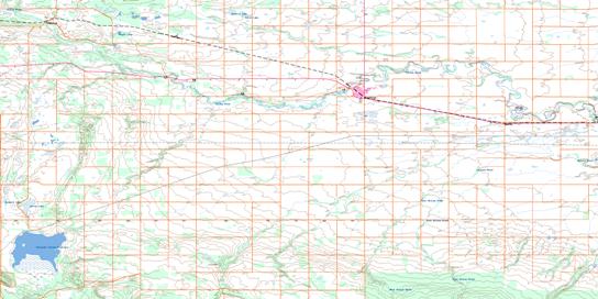 Grandview Topo Map 062N02 at 1:50,000 scale - National Topographic System of Canada (NTS) - Toporama map