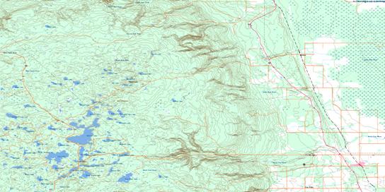 Pine River Topo Map 062N15 at 1:50,000 scale - National Topographic System of Canada (NTS) - Toporama map