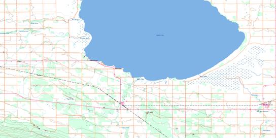 Ochre River Topo Map 062O04 at 1:50,000 scale - National Topographic System of Canada (NTS) - Toporama map
