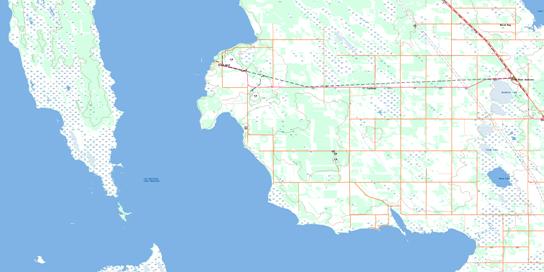 Steep Rock Topo Map 062O07 at 1:50,000 scale - National Topographic System of Canada (NTS) - Toporama map
