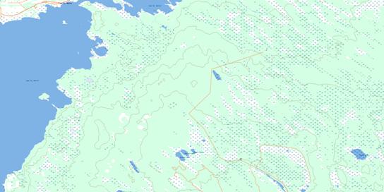 Lake St Martin Topo Map 062O09 at 1:50,000 scale - National Topographic System of Canada (NTS) - Toporama map