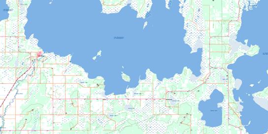 Winnipegosis Topo Map 062O12 at 1:50,000 scale - National Topographic System of Canada (NTS) - Toporama map