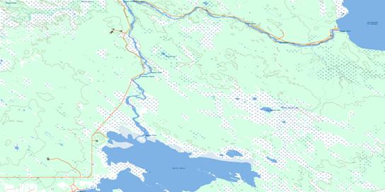 Dauphin River Topo Map 062O16 at 1:50,000 scale - National Topographic System of Canada (NTS) - Toporama map