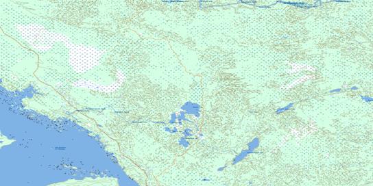 Shallow Lake Topographic map 062P08 at 1:50,000 Scale