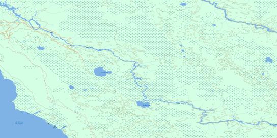 Catfish Lake Topo Map 063A02 at 1:50,000 scale - National Topographic System of Canada (NTS) - Toporama map