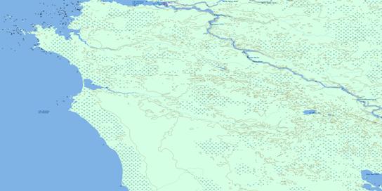 Marchand Creek Topographic map 063A14 at 1:50,000 Scale