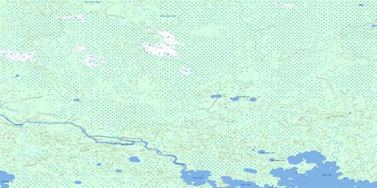 Pickerel Bay Topographic map 063A15 at 1:50,000 Scale