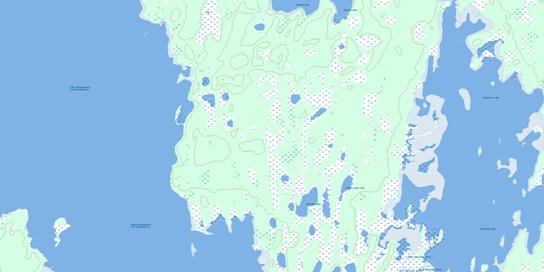 Chisaki Lake Topographic map 063B04 at 1:50,000 Scale