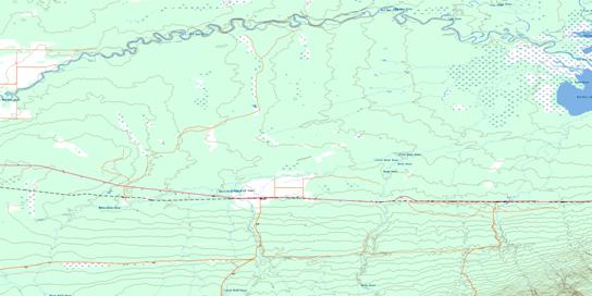 Roscoe Topo Map 063C13 at 1:50,000 scale - National Topographic System of Canada (NTS) - Toporama map