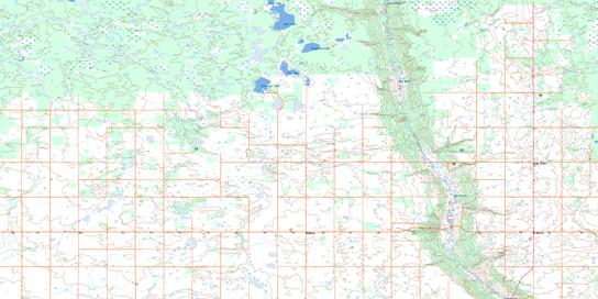 Swan Plain Topographic map 063D01 at 1:50,000 Scale