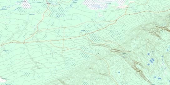 Red Earth Topographic map 063E07 at 1:50,000 Scale