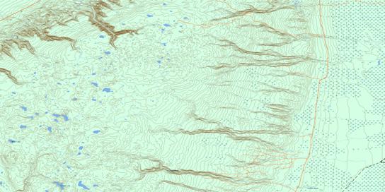 Otosquen Topo Map 063E08 at 1:50,000 scale - National Topographic System of Canada (NTS) - Toporama map