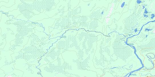 New Channel Topographic map 063E14 at 1:50,000 Scale