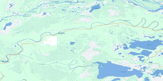 Old Channel Topographic map 063E15 at 1:50,000 Scale