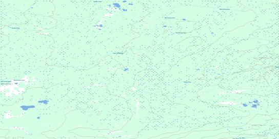 Chemong Creek Topo Map 063F04 at 1:50,000 scale - National Topographic System of Canada (NTS) - Toporama map