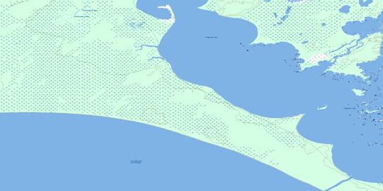 Mcleod Island Topo Map 063G16 at 1:50,000 scale - National Topographic System of Canada (NTS) - Toporama map