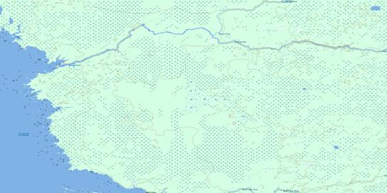 Mukutawa River Topographic map 063H03 at 1:50,000 Scale