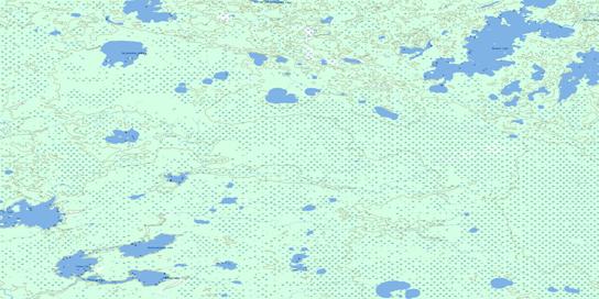 Bennett Lake Topo Map 063H08 at 1:50,000 scale - National Topographic System of Canada (NTS) - Toporama map