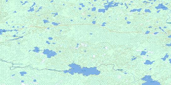 Costes Lake Topo Map 063H14 at 1:50,000 scale - National Topographic System of Canada (NTS) - Toporama map