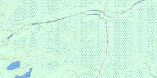 Gladish Lake Topo Map 063J03 at 1:50,000 scale - National Topographic System of Canada (NTS) - Toporama map