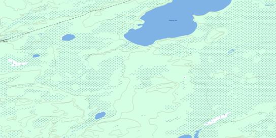 Hargrave Lake Topo Map 063J05 at 1:50,000 scale - National Topographic System of Canada (NTS) - Toporama map