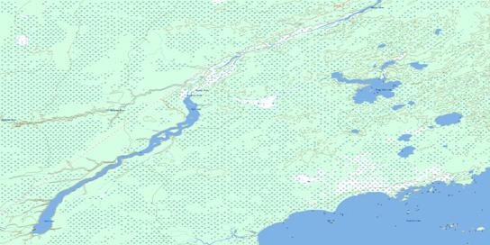 Hill Lake Topo Map 063J07 at 1:50,000 scale - National Topographic System of Canada (NTS) - Toporama map