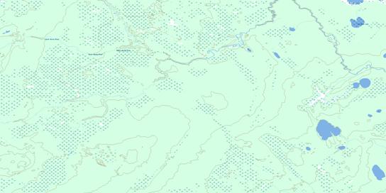 Red Bobs Lake Topographic map 063L04 at 1:50,000 Scale