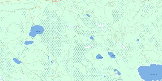 Seager Wheeler Lake Topographic map 063L05 at 1:50,000 Scale