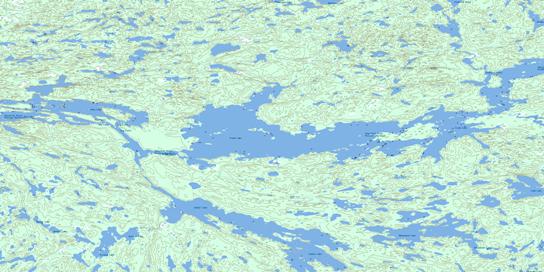 Trade Lake Topo Map 063M05 at 1:50,000 scale - National Topographic System of Canada (NTS) - Toporama map