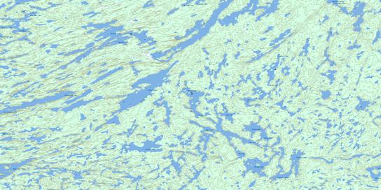 Rothnie  Lake Topographic map 063M13 at 1:50,000 Scale