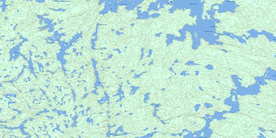 Laird Lake Topo Map 063M14 at 1:50,000 scale - National Topographic System of Canada (NTS) - Toporama map