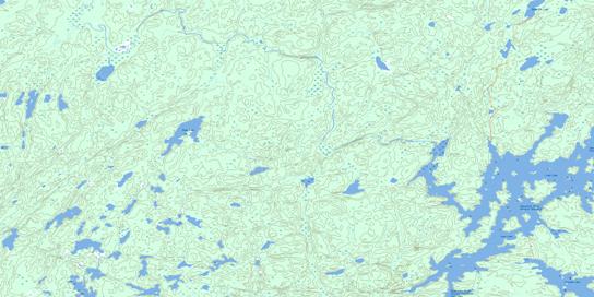 Pagato River Topographic map 063M16 at 1:50,000 Scale