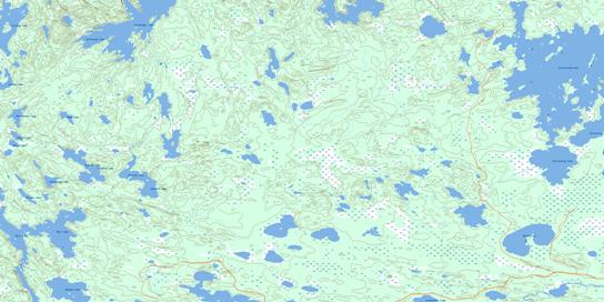 Duval Lake Topo Map 063N04 at 1:50,000 scale - National Topographic System of Canada (NTS) - Toporama map