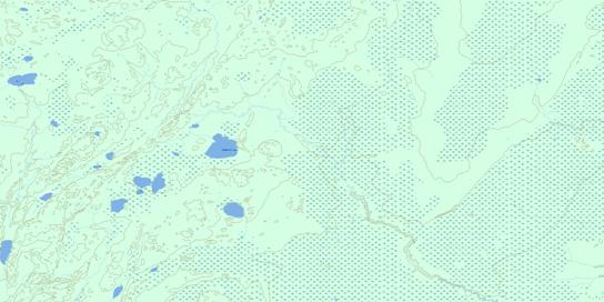 Mcneill Lake Topo Map 063O03 at 1:50,000 scale - National Topographic System of Canada (NTS) - Toporama map