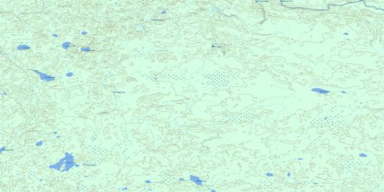 Parent Lake Topographic map 063O05 at 1:50,000 Scale