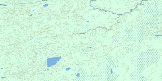 Wimapedi River Topo Map 063O06 at 1:50,000 scale - National Topographic System of Canada (NTS) - Toporama map